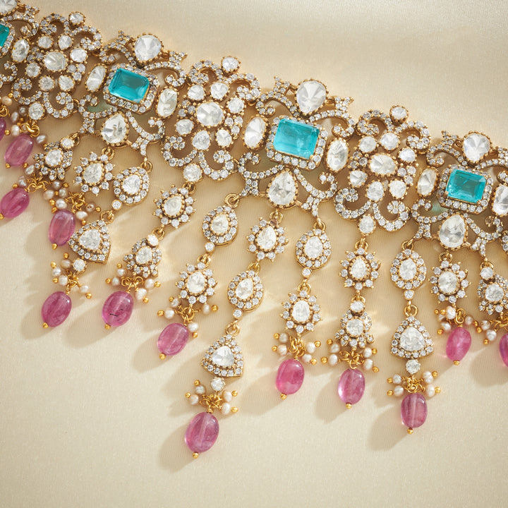 Mint Luxe Victorian Choker Set