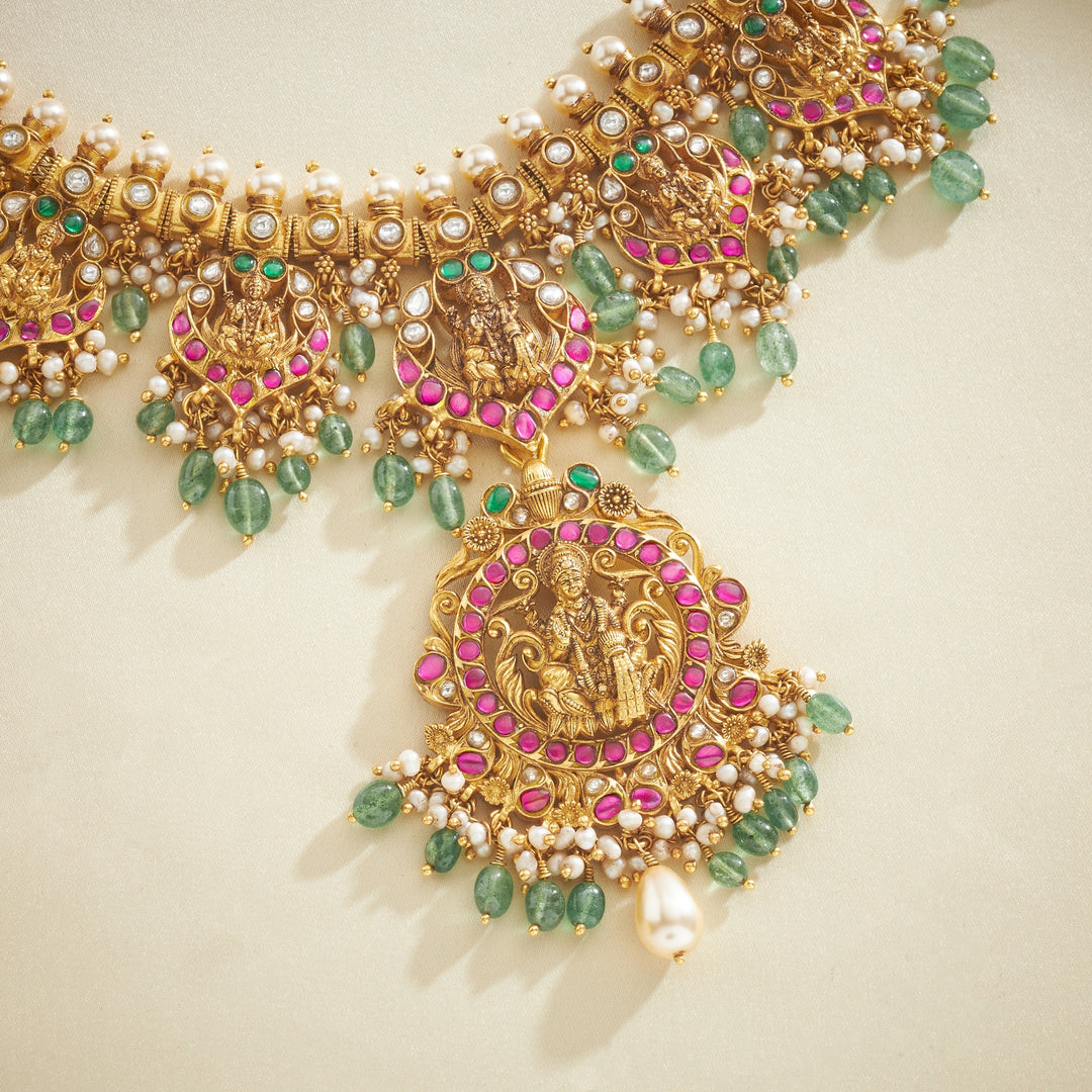 Lakshmipriya Temple Necklace