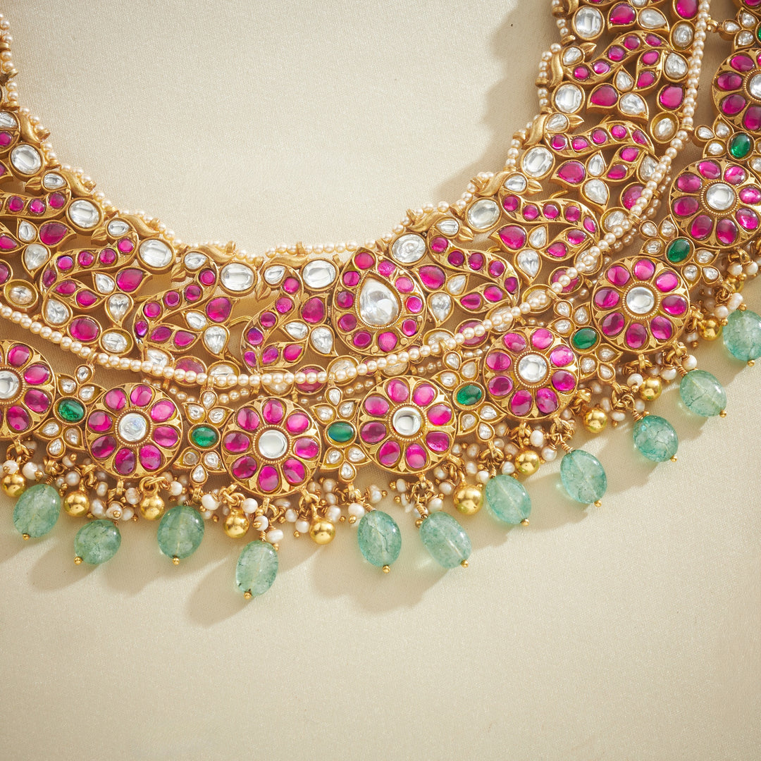 Chitrakeshi Kundan Necklace