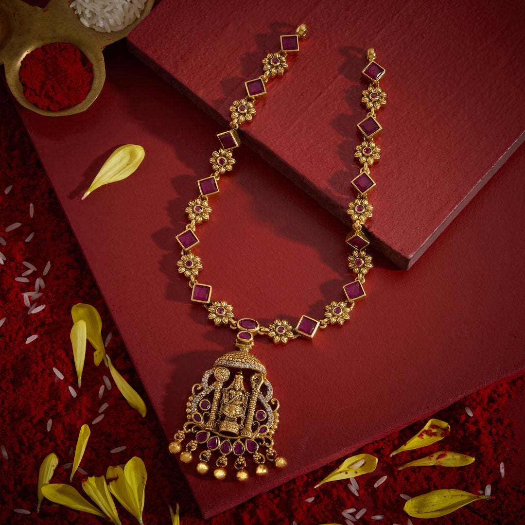 Venkateswara Temple Necklace