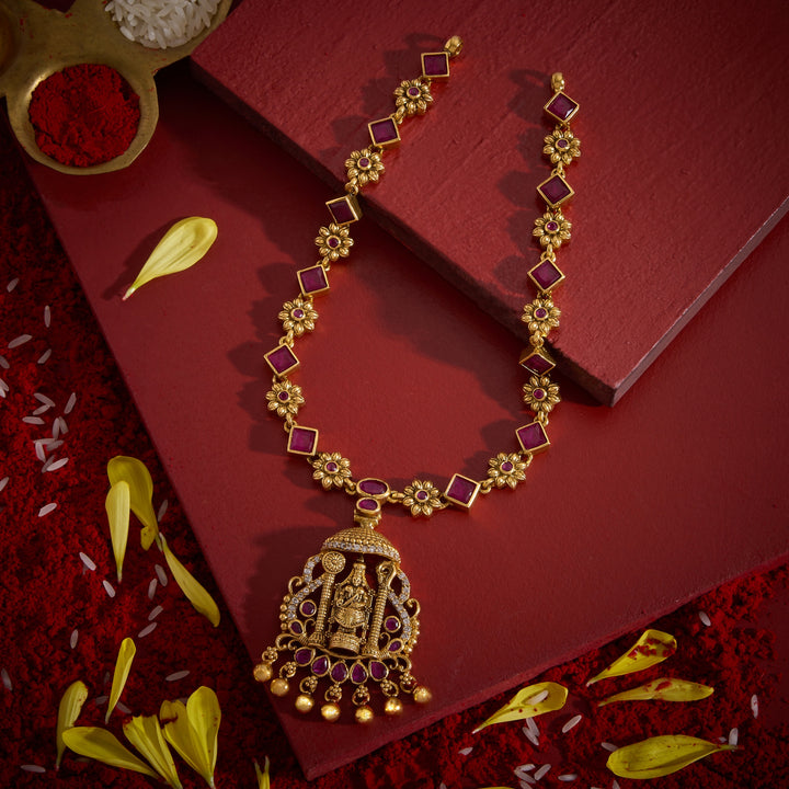 Venkateswara Temple Necklace