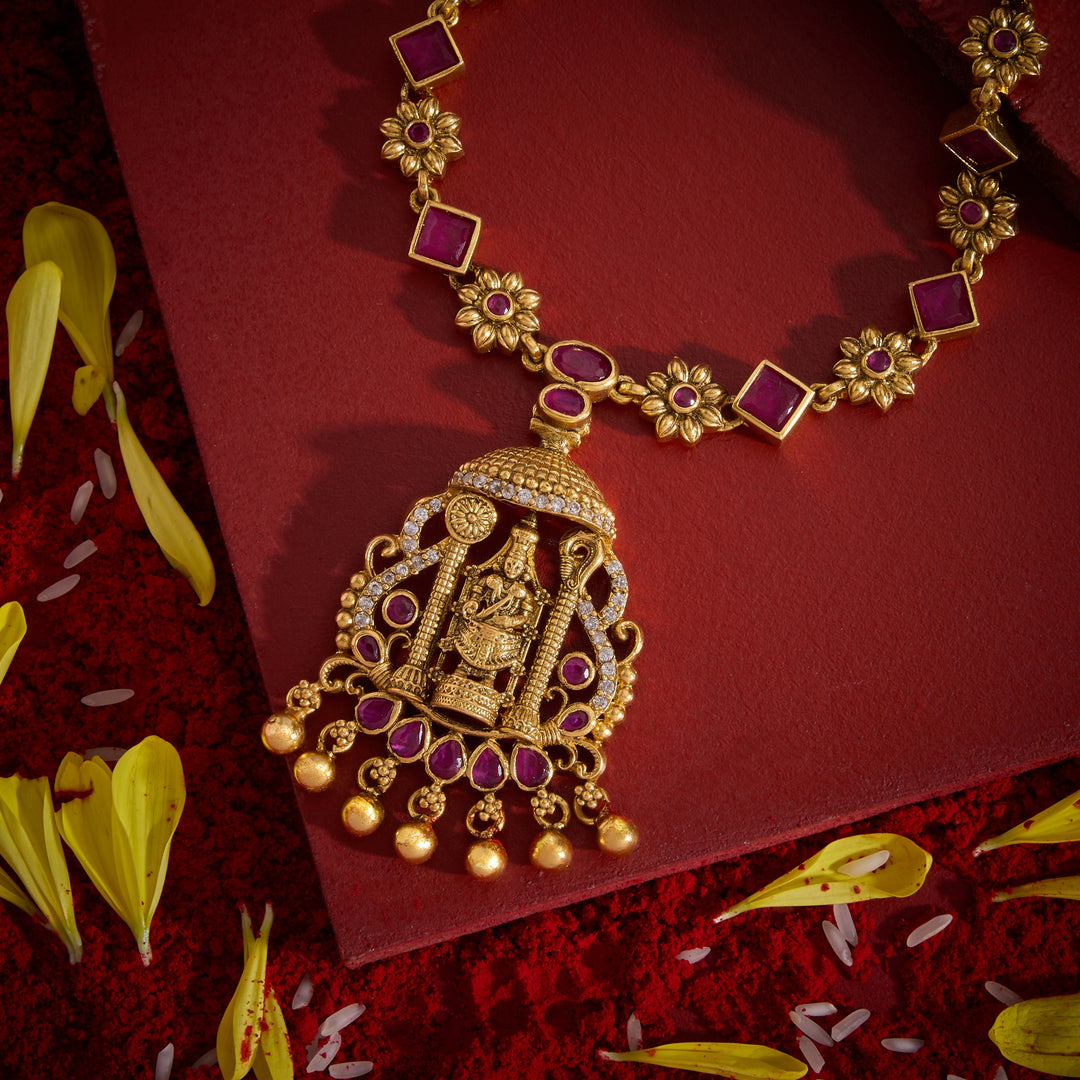 Venkateswara Temple Necklace