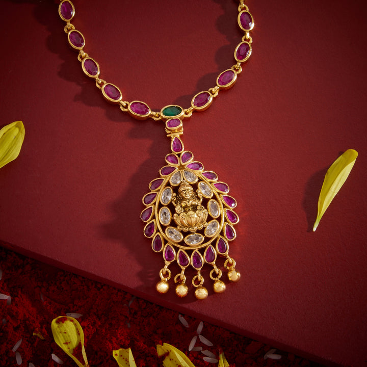 Veera Lakshmi Temple Necklace