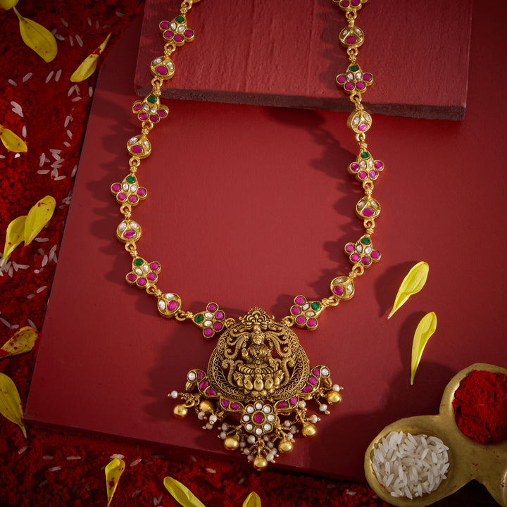 Rajyalakshmi Temple Necklace