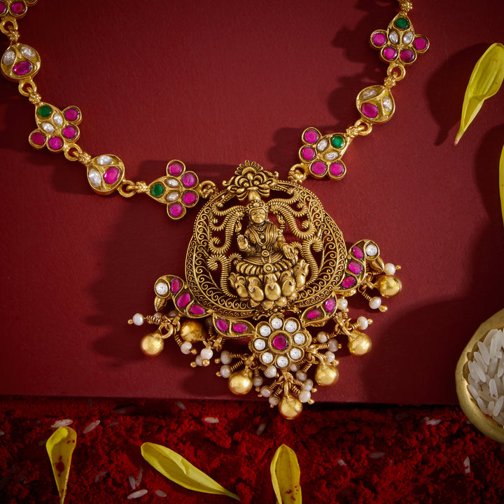 Rajyalakshmi Temple Necklace