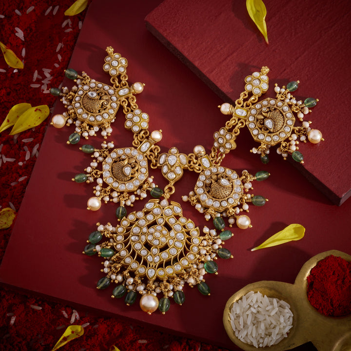 Kundan Morjali Necklace