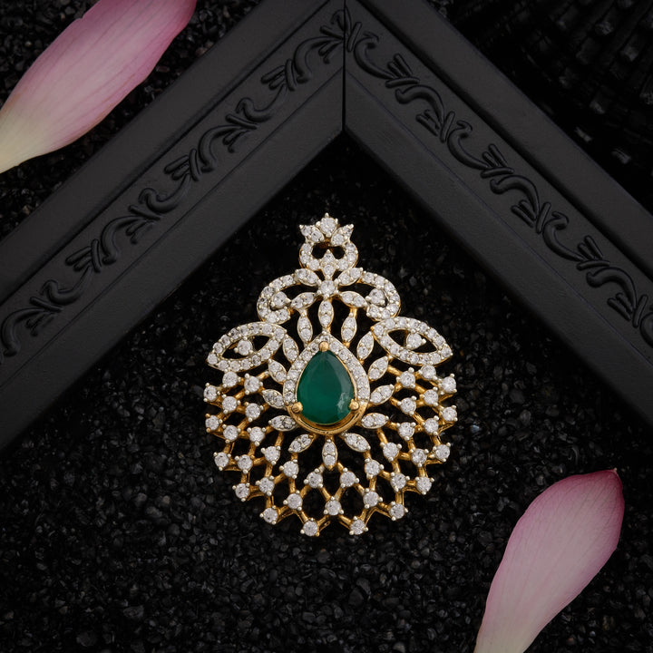 Aarunya Shine CZ Pendant