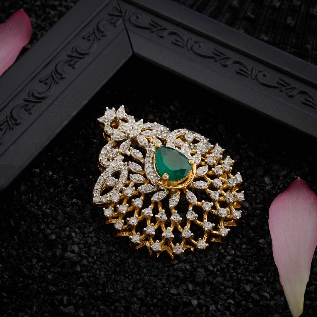 Aarunya Shine CZ Pendant
