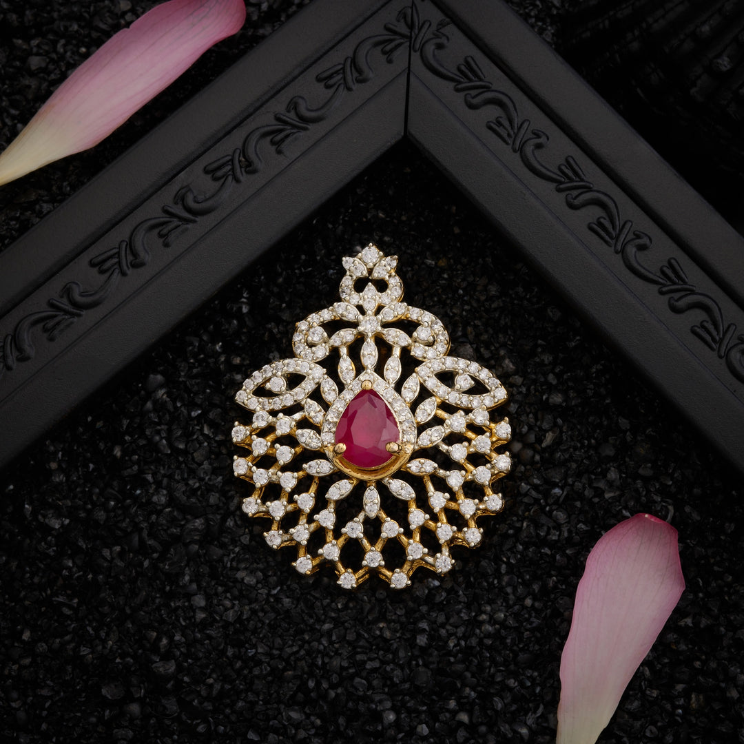 Aarunya Shine CZ Pendant