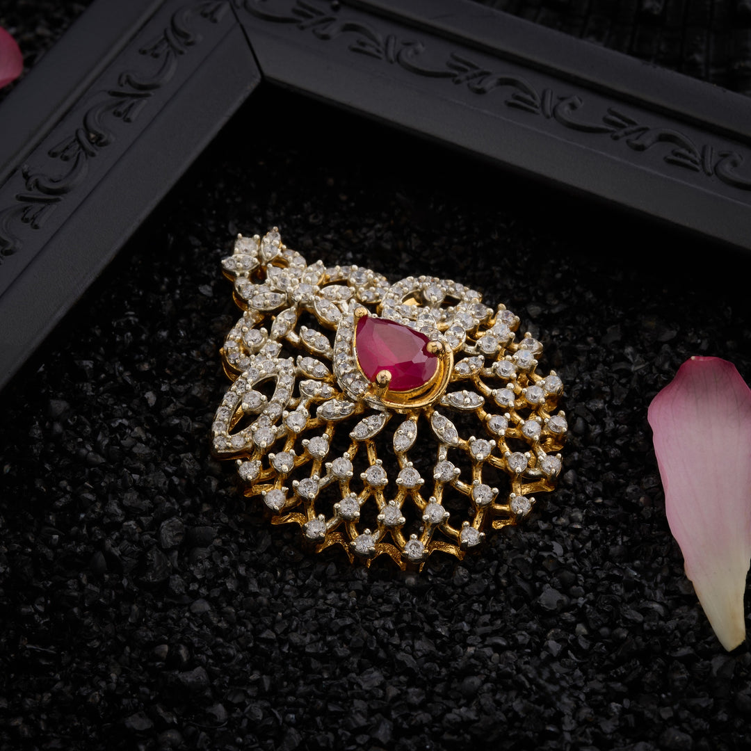 Aarunya Shine CZ Pendant