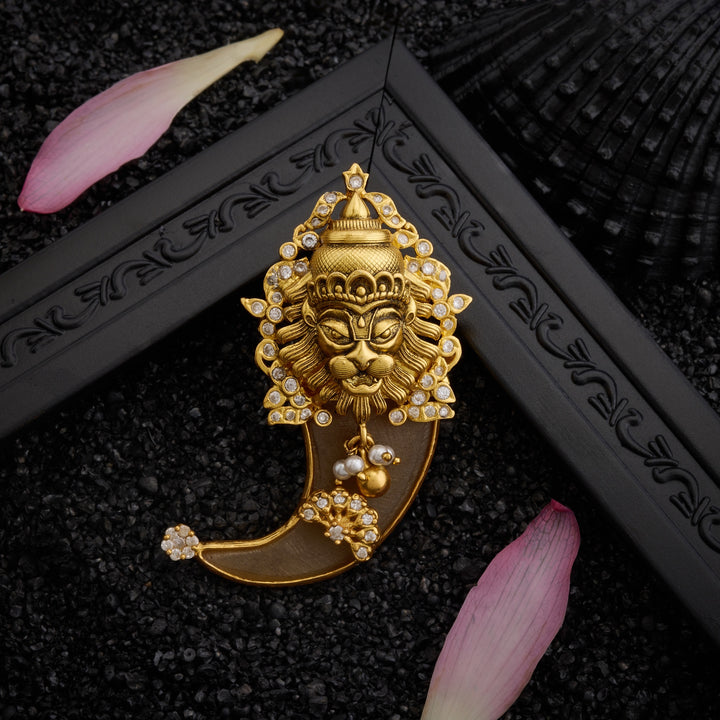 Shri Narashima Temple Pendant