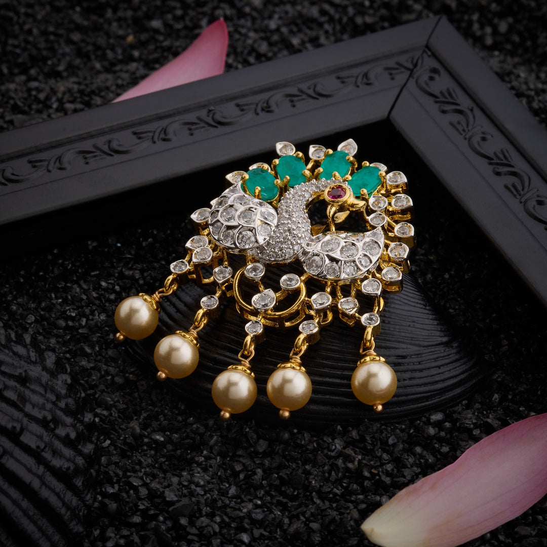 Hara Mayuri CZ Pendant