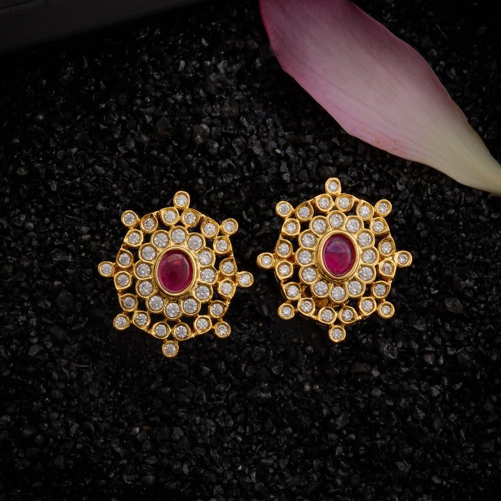 Saptrang Stone Pendant Set