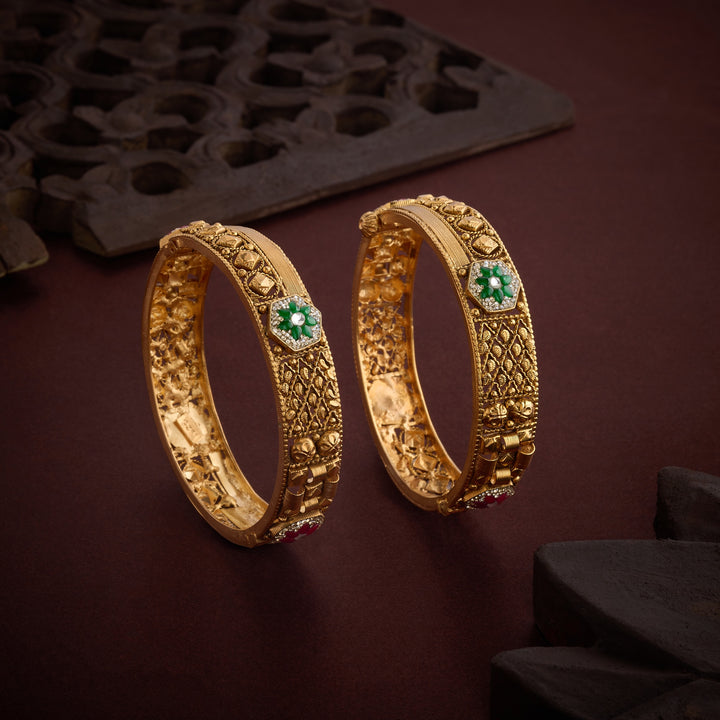 Bloom Veda Antique Bangles