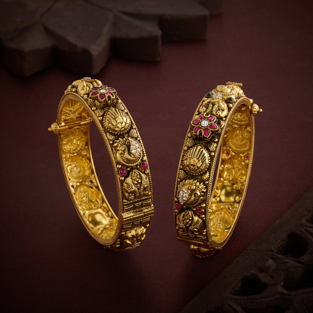 Morni Floral Nakshi Bangles