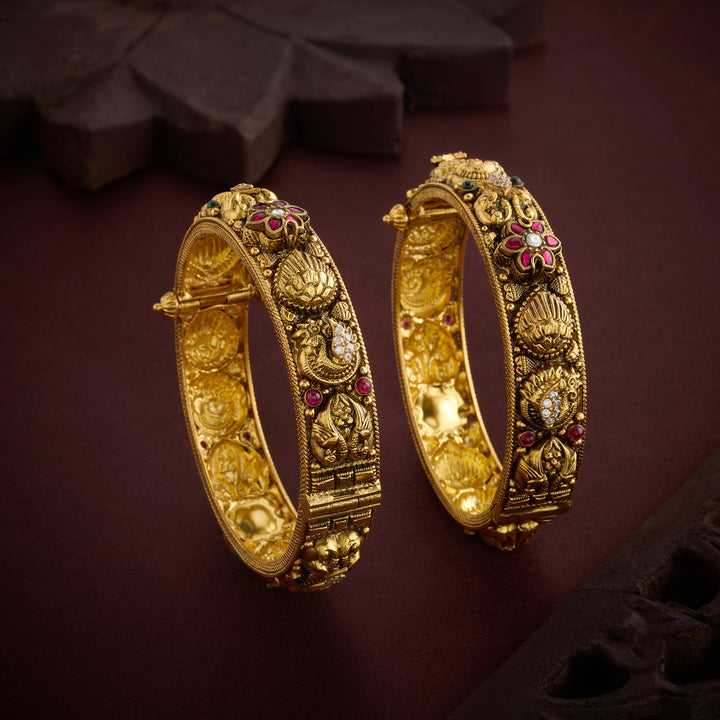 Morni Floral Nakshi Bangles