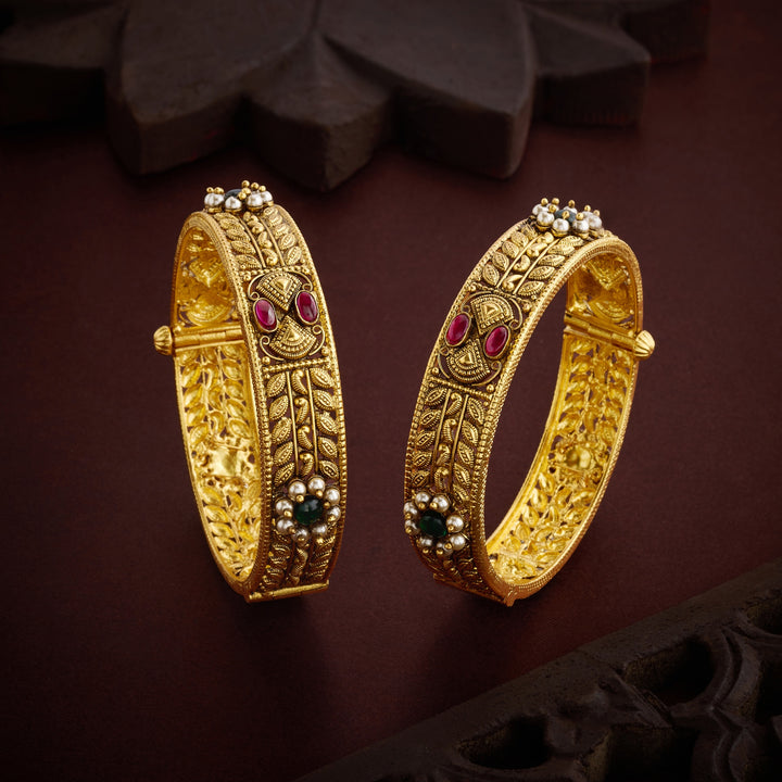 Pushpa Valli Antique Bangles