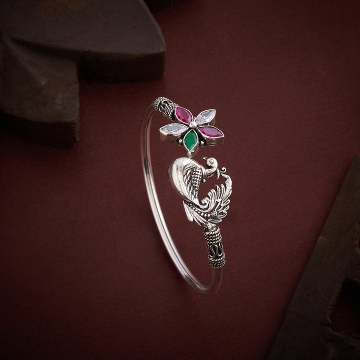 Boho Mayuri Oxidised Kada
