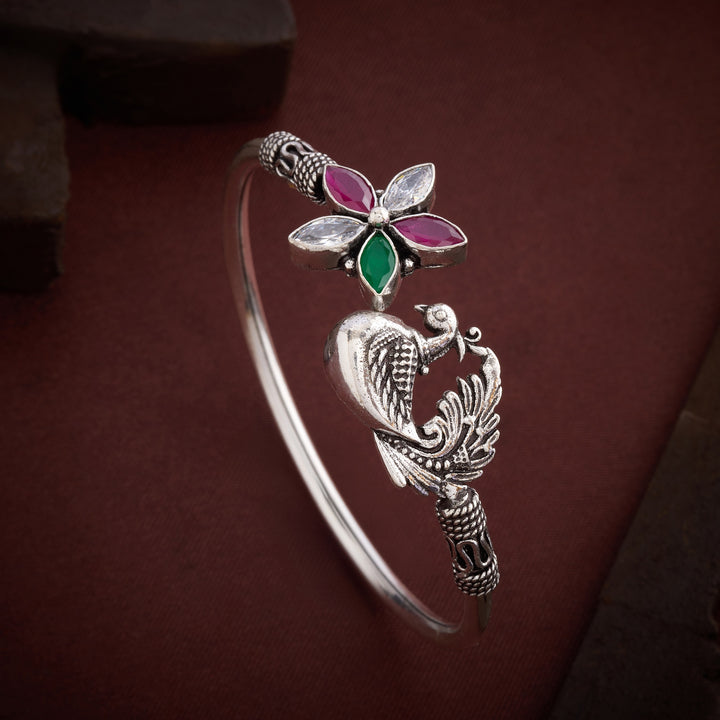 Boho Mayuri Oxidised Kada