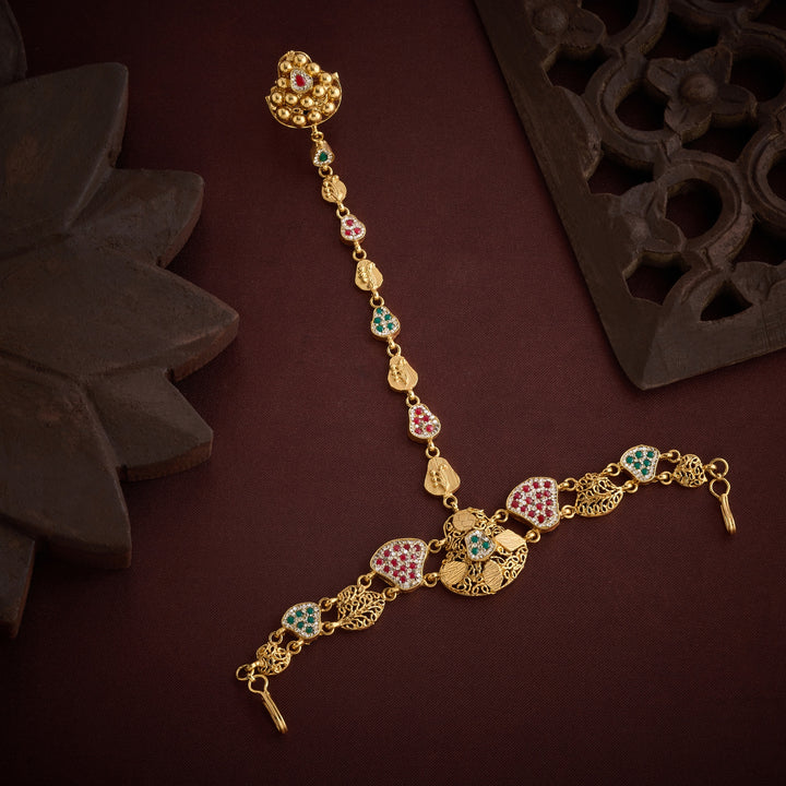 Pallavi Antique Haath Phool
