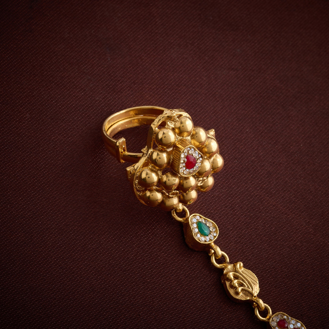 Pallavi Antique Haath Phool