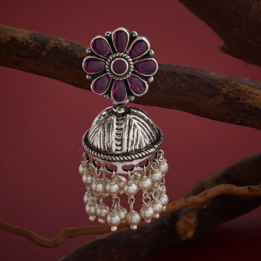 Orlina Oxidised Jhumki