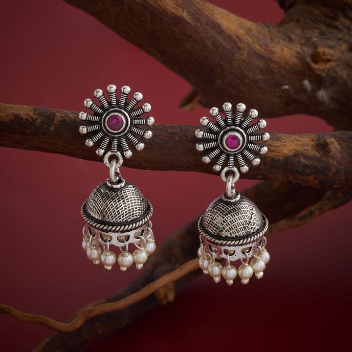 Kankana Oxidised Jhumki
