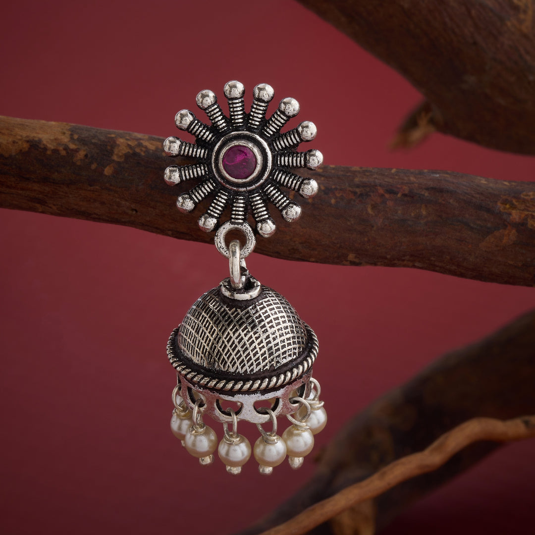 Kankana Oxidised Jhumki