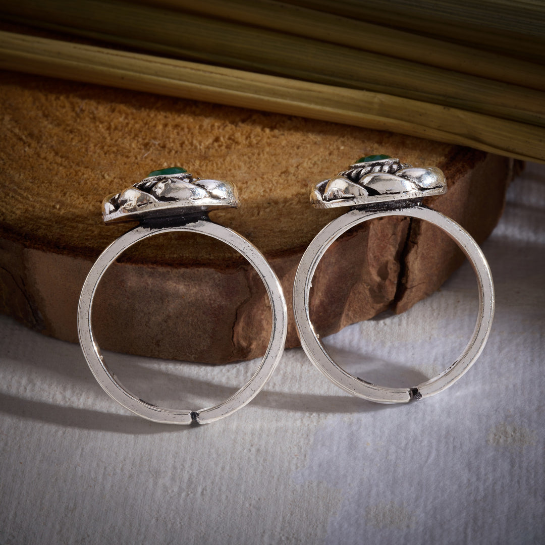 Samaira Floral Toe Ring