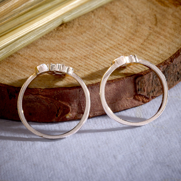 Floral Spark Toe Rings