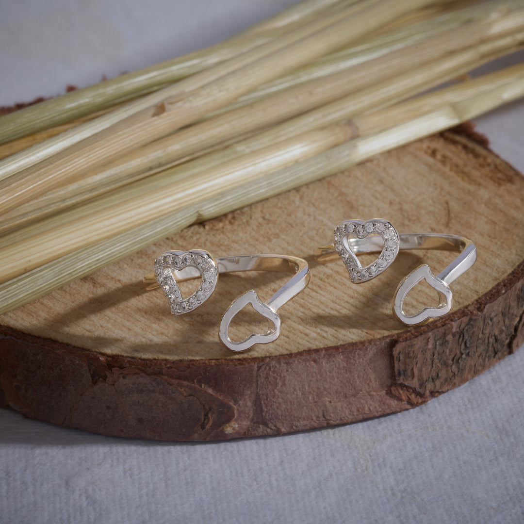 Cupid Steps Toe Rings
