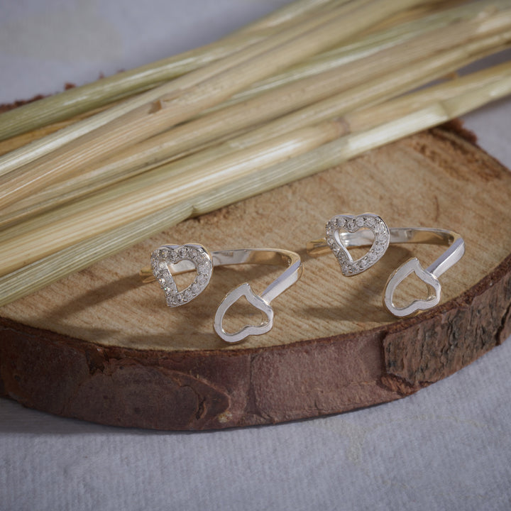 Cupid Steps Toe Rings