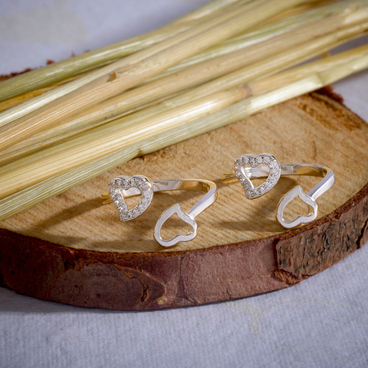 Cupid Steps Toe Rings
