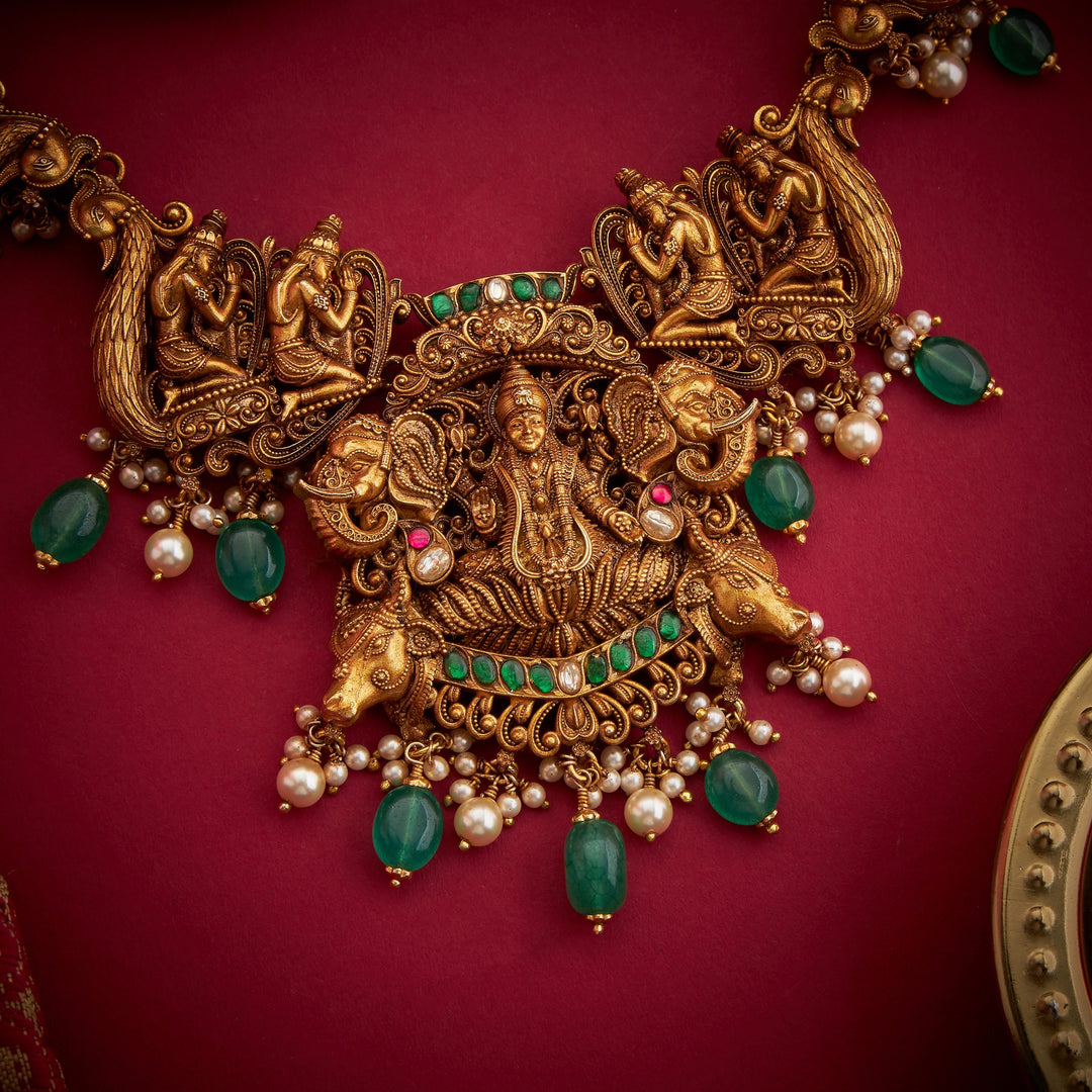 Nandi Lakshmi Necklace