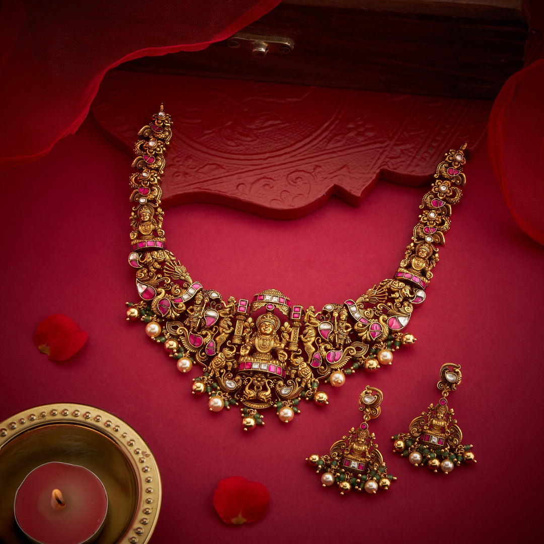 Lakshmi Dhara Necklace Set