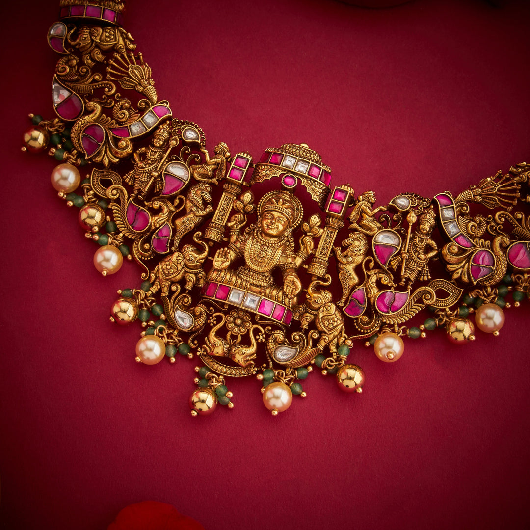 Lakshmi Dhara Necklace Set