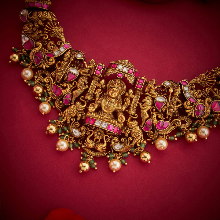 Lakshmi Dhara Necklace Set