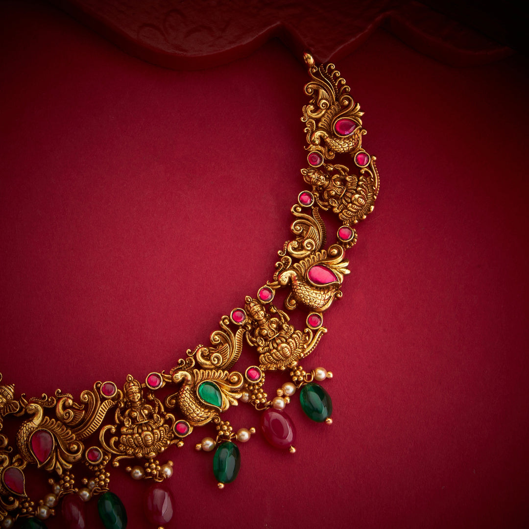 Shree Ganapati Necklace Set