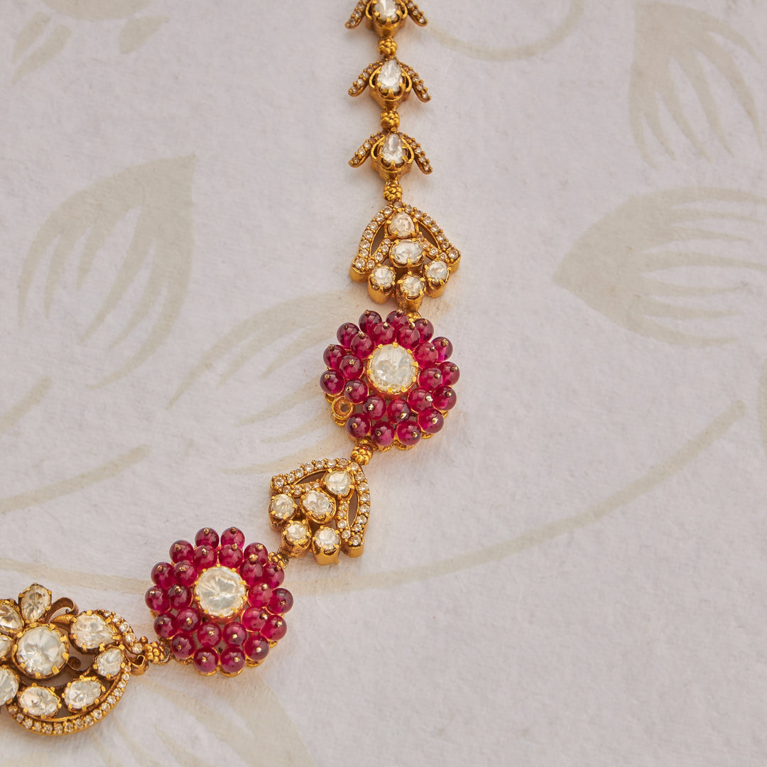 Mahaviraa Indo- Western Necklace