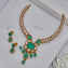Squarora Polki Necklace Set