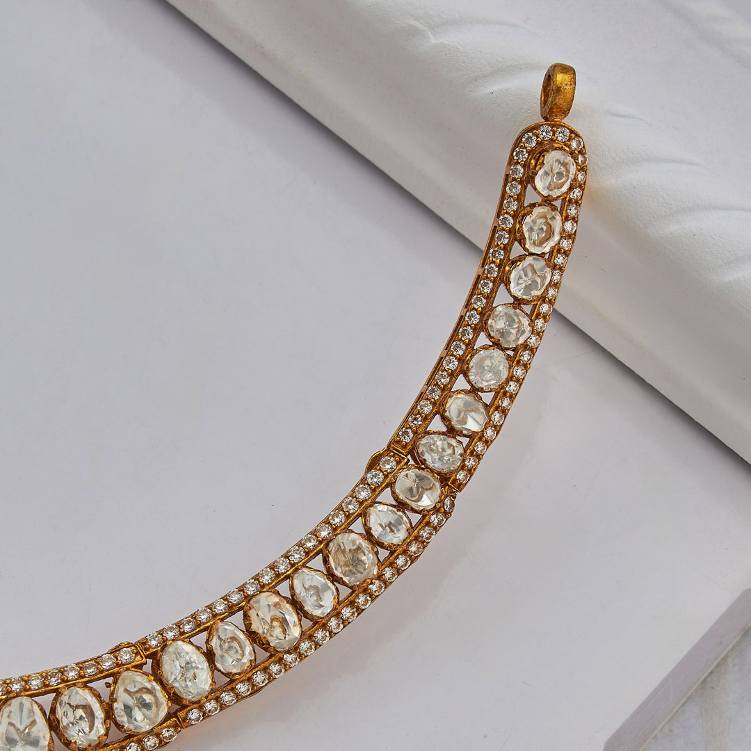 Squarora Polki Necklace Set