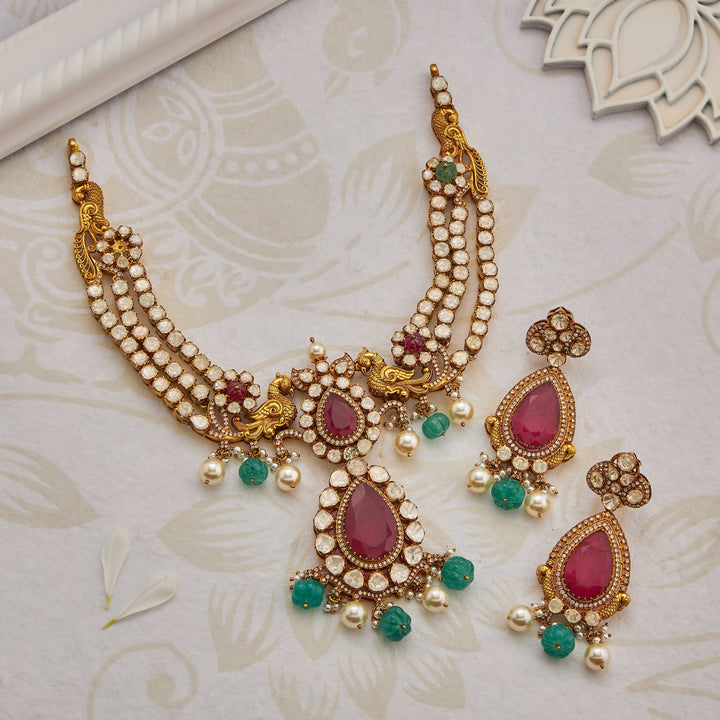 Rajayura Elegant Necklace Set