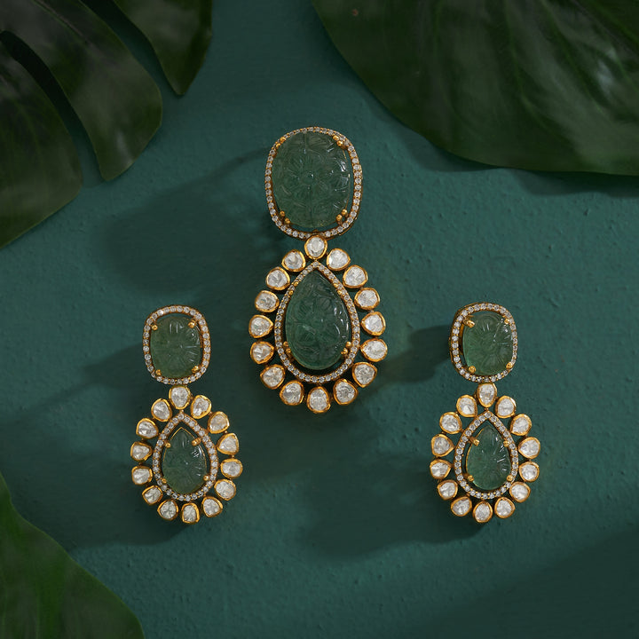 Leafsong Emerald Set