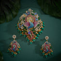 Chitrani Mayur Pendant Set