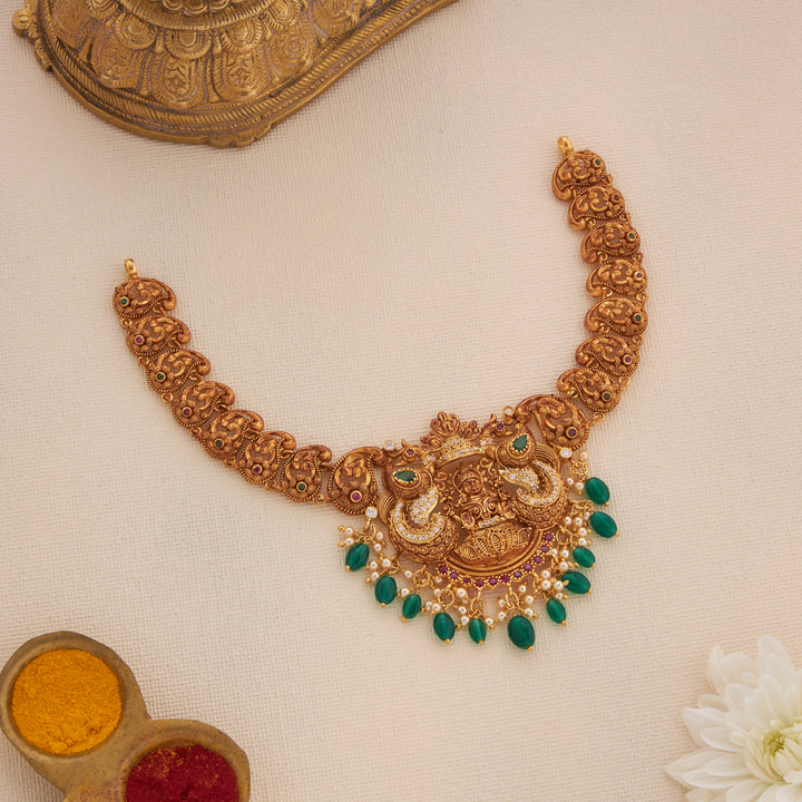 Mor Rajalakshmi Necklace