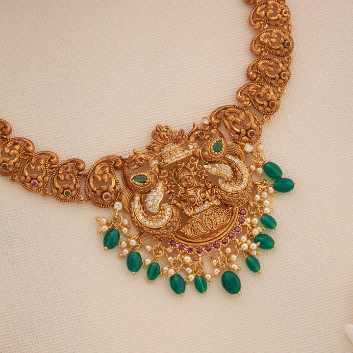 Mor Rajalakshmi Necklace