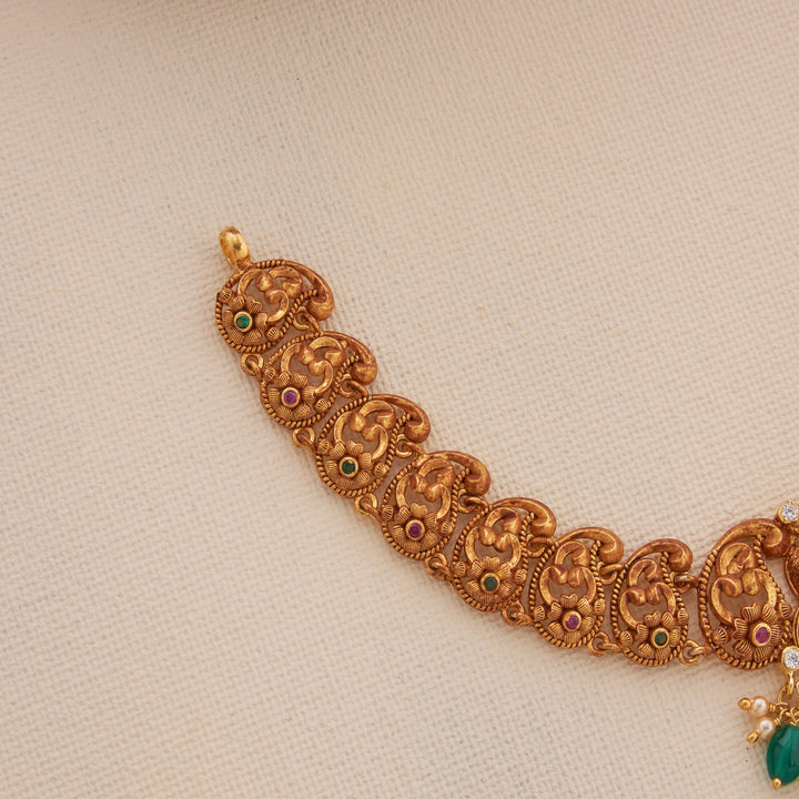 Mor Rajalakshmi Necklace
