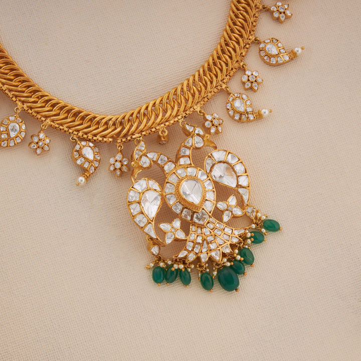 Dvipaksha Necklace Set