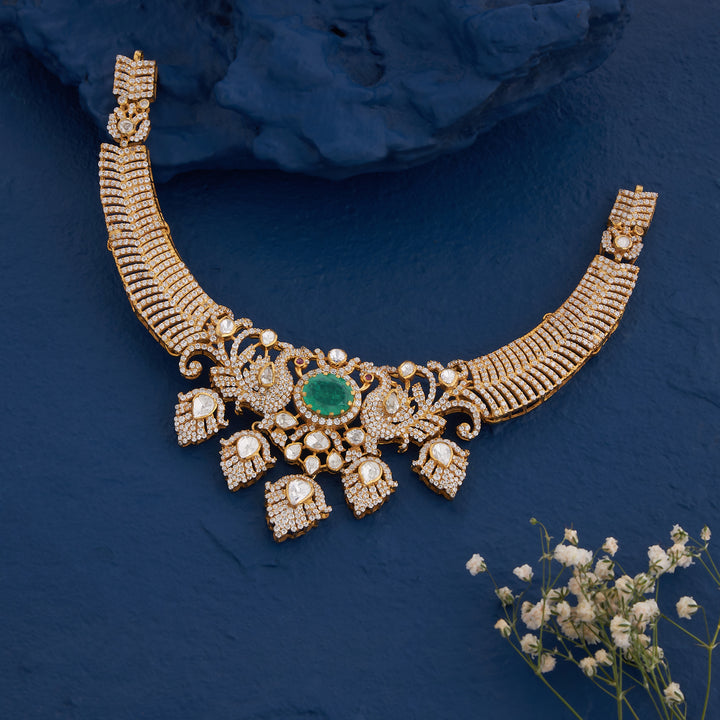Emerald Swanora Necklace