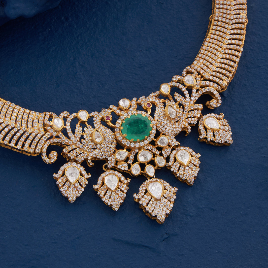 Emerald Swanora Necklace